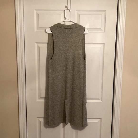 Love Tree Open Front Duster Vest - Picture 4 of 4